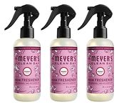 Mrs. Meyer's Room and Air Freshener Spray, Non-Aerosol Spray Bottle Infused with Essential Oils, Peony, 8 fl. oz - Pack of 3