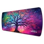 ARTBRIZ® Brizberry Extended Mouse Pad, Desk Mat, 740mm x 310mm x 3mm Large Printed Premium Anti Skid Rubber Base for Desktop Laptop Keyboard (DM Design 8)