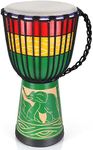 lotmusic African Djembe Drum, 9.5 '