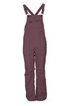 Special Blend | Women's Hilda Bib Snowboard/Ski Pants (Rose Clay, Large)