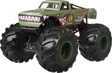 Hot Wheels Monster Trucks 1:24 Scale Die-Cast Assortment for Kids Age 3 4 5 6 7 8 Years Old, Great Birthday Gift Toy Truck with Big Wheels for Crashing and Smashing