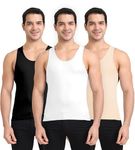 FREECULTR Regular Fit Organic Cotton Vest for Men| 100% Organic Fabric, Round Neck Comfort Vest