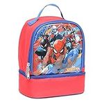 Ruz Spider-Man Insulated Lunch Box Red/Blue Dome