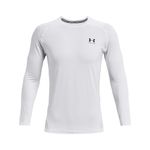 Under Armour Mens UA HG Armour Fitted LS, long-sleeved sports t-shirt for men, comfortable and breathable gym clothes