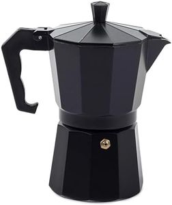 CHarioT Coffee Maker Aluminium Espresso Coffee Maker Moka Pot Cup for Italian Espresso/Decoction Coffee/Mocha/South Indian Filter Coffee Home Machine (6 Cup)