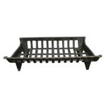 Panacea 15424 Cast Iron Fire Grate, Black, 24-Inch