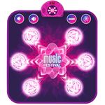 LEAPRCSTORE Dance Mat Toys for Kids, Light Up Dance Pad Gifts for 3 4 5 6 7 8 9 10 Year Old Girls, Music Dance Play Mat with 6 Arrows & 5 Game Modes, Birthday Gifts for Girls Boys