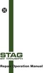 Stag by Triumph Repair Operation Manual: AKM3966