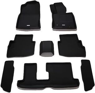 Clazzio CX-8 H29 (2017)/12-R4 (2022)/12 7 Seater Car New Rubber Type Black EZ-7041 [5EEZC7041K] Floor Mat, 3D Type