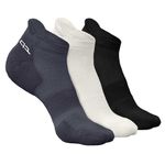 HEELIUM Men Bamboo Ankle Socks | Odour-Free And Breathable | Padded Base And Anti-Bacterial | 3X Softer Than Regular Socks, Assorted