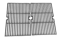 Replacement Cooking Grates Kit for Master Chef G45301, 85-3044-6, G45329, G45302, Char-Broil 463265109, Cast Iron, Grill Grids, 18-3/8" x 25-1/4"