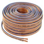 Car Home Audio Speaker Wire Transparent Clear Cable 12AWG 100ft 12/2 Gauge