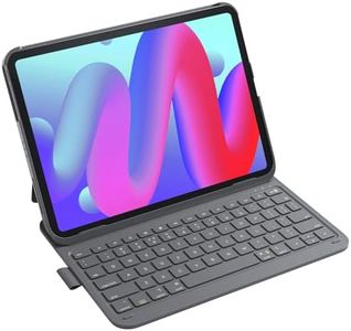 Inateck Keyboard Case for iPad A16 2025 11 Gen/10th Gen 2022, iPad Air 11 inch M3/M2 (2025/2024), Air 5/4, Pro 11 4/3/2/1, Ultra-Light with Pen Holder, BK2007_Gray