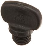 Pentair 357161 Black Drain Plug Replacement Pool and Spa Pump