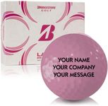 Bridgestone Lady Precept Pink Personalized Golf Ball