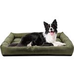 30 Inch Dog Crate Bed Chew Proof Indestructible Dog Bed Waterproof Dog Bed Washable with Durable 1680D Oxford Fabric Surface and Anti-Slip Bottom for Large Medium Small Dog(Size:30''X22''X3'')