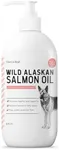 Wild Alaskan Salmon and Pollock Fish Oil for Dogs - 32 oz. of Fish Oil Formula - Pump Cap Bottle - Contains Omega-3 and 6, Vitamin D, EPA, and DHA for Healthy Skin and Coat