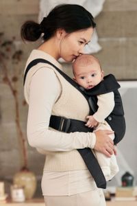 BabyBjörn Baby Carrier Mini – Black, Newborn to 12 Months