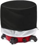 Heavy Duty Wet Dry Vacuum Cover, 22x28 inches, Black, 600D Fabric, Handle and Drawstring, Protects Against Sun, Rain, Snow