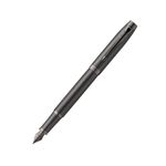 PARKER IM Monochrome Titanium Trim Fountain Pen – Medium Nib