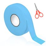 Weysoo Hockey Tape, 82 Ft Anti Slip Hockey Stick Tape, Blue Self-Adehesive Grip Tape for Ice Hockey/Golf/Tennis/Squash/Badminton/Baseball