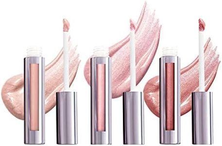 Runway Rogue LuxGloss Lip Gloss Trio, High-Pigment Shimmer Lip Gloss Set, (‘Photo Filter’, ‘Catwalk’, ‘Strike a Pose’)