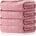 4 Pack Baby Fuzzy Blanket 30" x 40"