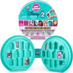 5 Surprise Disney Mini Brands Collector's Case Series 2 by ZURU Store & Display 30 Minis, Comes with 5 Exclusive Mini's Mystery Real Brands Collectibles