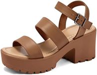 mysoft Women's Platform Sandals Ank