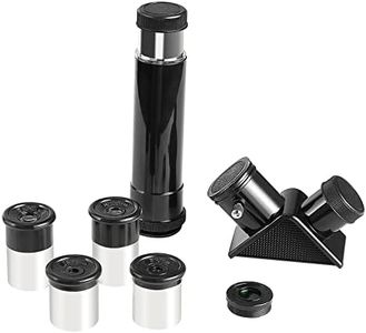 CelticBird 0.965Inch Telescope Accessory Kit for 0.965 Telescope - Comes with Four Eyepieces（ 4mm/6mm/12.5mm/ 20mm ）, one Diagonal, a 3X Barlow Lens