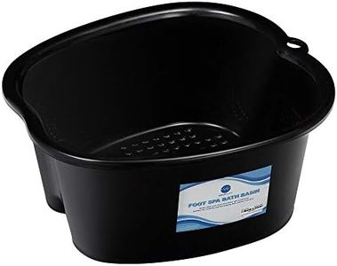 AllSett Health Foot Soaking Bath Basin – Large Size for Soaking Feet | Pedicure and Massager Tub for at Home Spa Treatment | Callus, Fungus, Dead Skin Remover