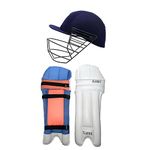 Gmefvr Gmrfvr Cricket Helmet And Leg Guard For Men & Boys (Youth), one size, Multicolor