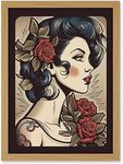 Artery8 Pin Up Girl Tattoo Ink Body