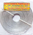 Generic Gaupad Magnesium Metal Ribbon (25 Grams, 55-70 Feet Long, 99.8% Pure Magnesium), Suitable For Lab And Science Study Purpose - White