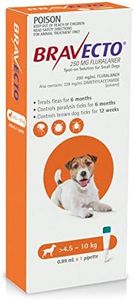 BRAVECTO DOG SPOT ON 250MG ORANGE >4.5-10KG