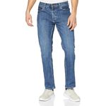 Wrangler Men's Jeans Straight, Regular Fit, Straight Leg