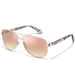 CARFIA Polarized Womens Sunglasses UV Protection Lightweight Sporting Metal Frame CA3216