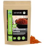 Alpi Nature Organic Cayenne Pepper Powder 500g 1.1 lb, Ground Cayenne Chilli Pepper, Hot Chilli Powder