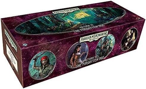 Fantasy Flight Games , Arkham Horror The Card Game: Upgrade Expansion - 3. Return to the Forgotten Age , Card Game , Ages 14+ , 1 to 4 Players , 60 to 120 Minutes Playing Time