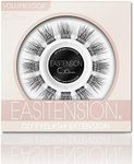 DIY Eyelash Extension, 3D Effect Glue Bonded Individual Lash 12 Clusters Volume Lashes Set, Home Eyelash Extension, C curl Lashes Pack (10MM)