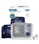 A&D Medical Multi-User Blood Pressure Monitor for Home Use, UA-767FAM - Wide Range Cuff (8.6-16.5" / 22-42cm) Up to 4 Users, Easy To Use, Avg. Memory, Body Movement Error, Cuff Fit Error, AC Adapter