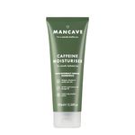 ManCave Natural Caffeine Moisturiser 100ml, Helps Reduce Signs of Fatigue, with UV Absorbers, Suitable for all Skin Types, Dermatologically Tested, Vegan, Made in England, Packaging May Vary