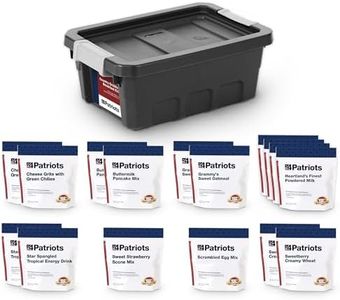 4Patriots Country Griddle Breakfast Kit: Tasty, Long-Lasting Survival Breakfast Food, 148 Servings