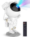 Astronaut Star Projector Night Light - Space Buddy Projector, Galaxy Starry Nebula Ceiling Projection Lamp with Timer and 360°Adjustable, Kids Adults Room Decor, for Bedroom, Game Room etc.