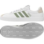 adidas VL Court 3.0 FTWWHT/TENGRN/ALUMIN,Women,Adult,9