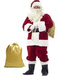 Ahititi Santa Suit Adult Costume 10pc. XXL