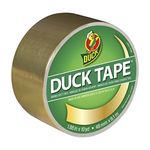 Duck Tape Solid Colours Gold. Repair, craft, personalise, decorate and educate - 48mm X 9.1M