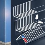 Frychee Clear Corner Protectors –Self-Adhesive Baby Proofing Safety Bumpers for Walls, Furniture, Cabinets & Desks – Freely Spliced to Meet Your Needs(36PCS, 2.5x60.96cm/1.0x24in)