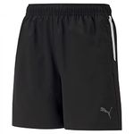 PUMA Unisex Kids teamLIGA Sideline Shorts Jr, Puma Black-puma White, 152