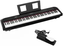 Digital Piano, Full Size 88 Key Weighted Hammer Keyborad Piano, Portable Electric Keyboard Piano for Beginner/Adults with Sustain Pedal, Power Supply, And Built in Speakers (Without Stand)